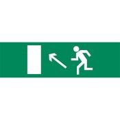 Пиктограмма "ВЫХОД ВЛЕВО-ВВЕРХ" UL-00013552 UFS-ULR-E51