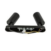 Накладной светильник -бра Sotto без лампы UL-00009794 DLC-S620 GU10x2 BLACK 220V IP20 2xGU10 цилиндр черный