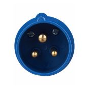 Вилка переносная ССИ-013 2P+PE 16А 200-250В IP44 PSR01-016-3 IEK