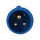 Вилка переносная ССИ-013 2P+PE 16А 200-250В IP44 PSR01-016-3 IEK
