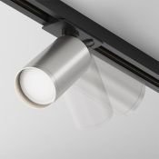 Трековый светильник под лампу GU10 Focus Unity TR020-1-U-GU10-BS на шинопровод алюминий