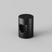 Держатель для гибкого неона Maytoni NEMO 201142 для накладного монтажа круглого неона 360° D25 черный