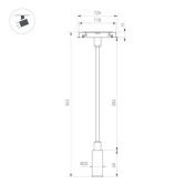 Трековый светильник   3W Белый теплый 049562 MAG-ORIENT-SPOT-FLEX-R25 24deg на магнитный шинопровод черный