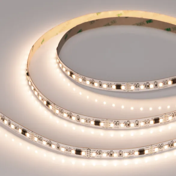 Светодиодная лента Белый теплый 24V 11W/m 049436 SPI-A120-10mm Warm3000-PX6-BPT (2835, 600 LED, 5m)