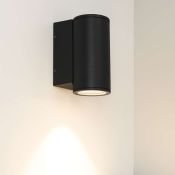 светильник  12W Белый дневной 037256 LGD-FORMA-WALL-R90-12W 220V IP54 цилиндр накладной черный