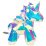 фигура светодиодная РАДУЖНЫЙ ЕДИНОРОГ UL-00011053 ULD-R503 USB-RGB UNICORN