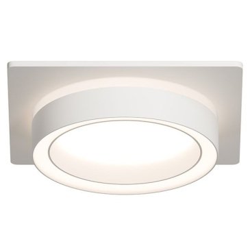 Встраиваемый светильник без лампы Apeyron Ray 16-102 GX53 белый квадратный