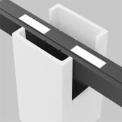 Трековый светильник  7W Белый-MIX Альфа/Alfa Exility 50deg TR121-4-7W-DS-W на шинопровод белый