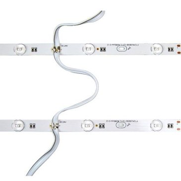 светодиодная линейка Белый дневной 24V  12.6W/m 3030 12Led/метр 00-00007270 SWG-312-24-NW 5000K (950мм, прямая)