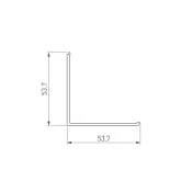 Экран SL-KANT-H55 SQUARE OPAL матовый 056924