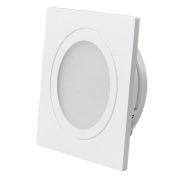 светильник   3W Белый дневной  020764  LTM-S60x60WH-Frost 110deg 220V квадратный встраиваемый белый Уценка!!! (с витрины)