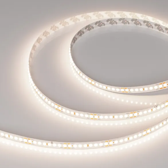 Светодиодная лента Белый дневной COB 24V 16W/m 192Led/метр 040236 DOT-X192-10mm 24V 4000K