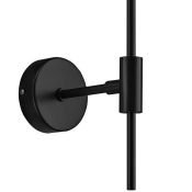 Накладной светильник -бра Lightstar без лампы 813617 GLOBO 1х40W E14  220V IP20 белый/черный