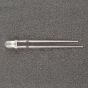 светодиод выводной 3мм Белый мигающий  2.2cd 015186 ARL-3014WW-B