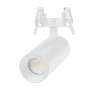 Встраиваемый светильник  12W Белый теплый 051797  LGD-ARTEMIS-BUILT-FLAP-R55 8-80deg 220V поворотно-откидной цилиндр белый