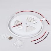 Светодиодная лента Белый 2216 24V 12W/m 288Led/метр герм (трубка PW матовая) 046750 MICROLED-PW-M288-10mm 6000K IP66