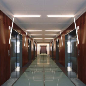 Система освещения помещений с помощью алюминиевого профиля KLUS