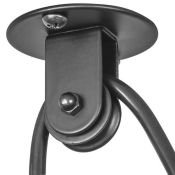 Люстра подвесная Lightstar без лампы 761057 ACROBATA 5х40W E14 черный