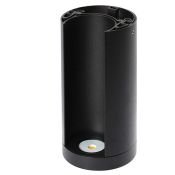 светильник 12W Белый теплый 020335 LGD-Path-Round120-H250B-12W 220V IP54 цилиндр стационарный черный