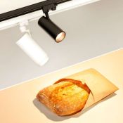Трековый светильник  30W Белый теплый  LGD-ZEUS-4TR-R100 20-60deg SP2500-Bread  на шинопровод черный 032457