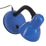 светильник настольный без лампы TLI-204  E27 02165 голубой