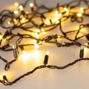 гирлянда  7W Белый теплый 031649 ARD-STRING-CLASSIC-1000-BLACK-100LED-PULSE 230V IP65 с эффектом мерцания