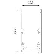 Магнитный трековый шинопровод магнитный SY-LINK-20S1-2.5-BL черный 00-00019270