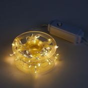 гирлянда РОСА Белый теплый UL-00012122 ULD-S0500-125-DTA WARM WHITE IP20 DEWDROP 220V 5м