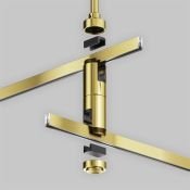 Крепление потолочное Короткое / Short двойное 78мм Flarity TRA156C-D1-BS латунь