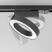 Трековый светильник 12W Белый дневной Рим/Rim Unity 110deg TR044-1-12W4K-B IP20 на шинопровод черный