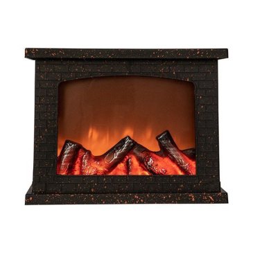 фигурка  светодиодная КАМИН UL-00011316 ULD-L2821-005-DNC-RED BLACK FIREPLACE фигурка  светодиодная КАМИН UL-00011316 ULD-L2821-005-DNC-RED BLACK FIREPLACE