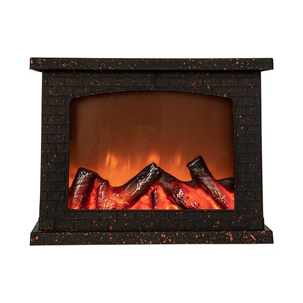 фигурка  светодиодная КАМИН UL-00011316 ULD-L2821-005-DNC-RED BLACK FIREPLACE фигурка  светодиодная КАМИН UL-00011316 ULD-L2821-005-DNC-RED BLACK FIREPLACE