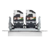 Розетка встраиваемая компьютерная двойная IEK BRITE BR-K20-2-K91 РК11-2-БрАБ RJ45 кат.6 арктический белый