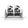Розетка встраиваемая компьютерная двойная IEK BRITE BR-K20-2-K91 РК11-2-БрАБ RJ45 кат.6 арктический белый