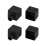 Заглушка для WPH-FLEX-1616 BLACK с отверстием (комплект) 045873
