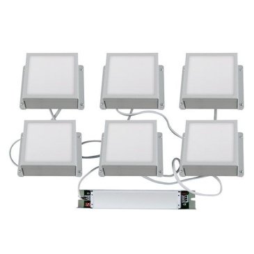 светильник  42W Белый дневной Грильято UL-00012835 ULP-1010-42W-4000K IP54 GRILYATO OPAL WHITE KIT06 квадратный белый (6шт)