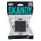 Выключатель встраиваемый трехклавишный IEK SKANDY SK-V30-0-10-K48 SK-V11T титан