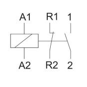 Контактор 25A 220V ST25-11 контакт 1NO+1NC, потребляемая мощность 2,2Вт, размер 1 модуль