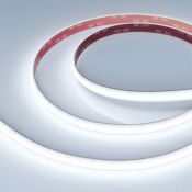 Светодиодная лента  Белый 2835 24V 14W/m 308Led/метр герм (PSW - матовая силиконовая экструзия) 045292 RTW-PSW-A308-12mm 6000K IP67