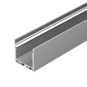 алюминиевый профиль S-LUX с экраном SL-LINE-3535-2500 ANOD+OPAL 020462
