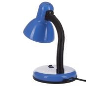 светильник настольный без лампы TLI-204  E27 02165 голубой