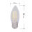 лампа декоративная светодиодная свеча CN35 Белый теплый 9,5W E27 2400K