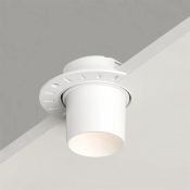 Встраиваемый светильник без лампы DENKIRS VIBI DK3057-WH GU5.3 круглый под шпаклевку белый