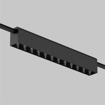 Трековый светильник 12W Белый теплый TR237-1-12W3K-B Точки / Points Arity IP20 чёрный