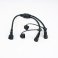 Разветвитель для гирлянд ALEDUS SP-2Lines-B 1-2, 2Pin, черный