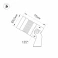 светильник   6W RGB 053629 KT-RAY-COLOR-R42 12V  IP67 белый