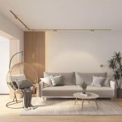 Трековый светильник однофазный   8W Белый теплый SHINE SPOT DK5744-SB IP20 на шинопровод латунь