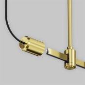 Ввод питания боковой Flarity TRA154C-SB1-BS латунь