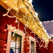 гирлянда БАХРОМА   8W Белый теплый 034110 ARD-EDGE-PRO-4000x600-WHITE-128LED-MILK-STD Warm 230V IP65