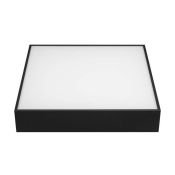 Накладной светильник  30W Белый дневной 034793 SP-QUADRO-S350x350 220V IP40 квадратный черный